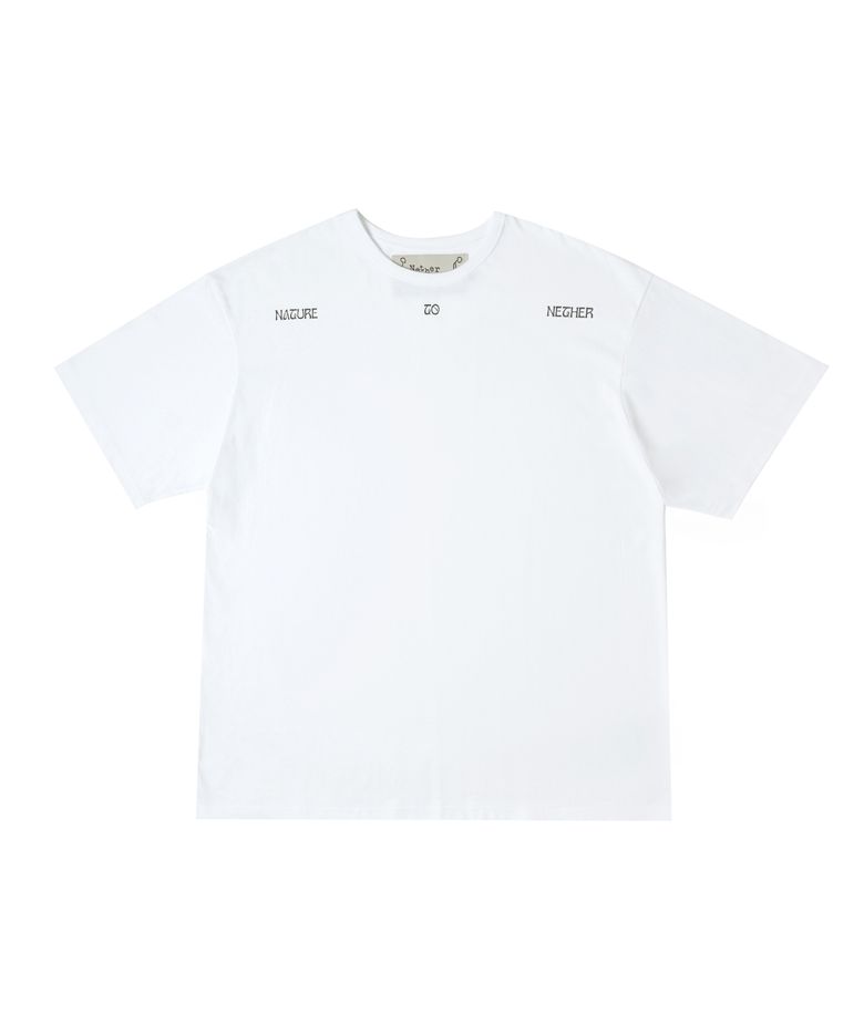 NTW VAHO LEAF TEE WHITE