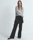 SKIRT LAYERED PANTS_BLACK