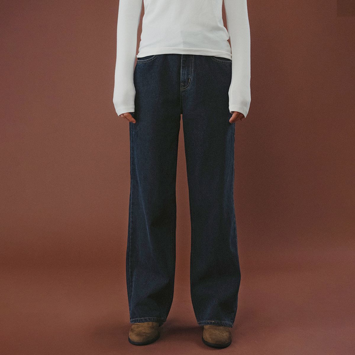유라고(URAGO) Fancy wide denim pants - 사이즈 & 후기 | 무신사