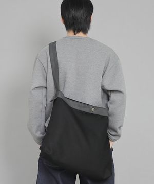 미니멀 빅사이즈 크로스백 MBC-121 그레이블랙