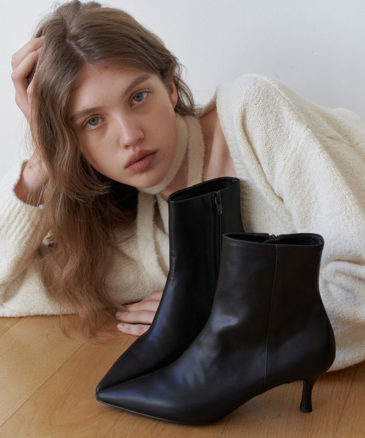 릴리슈(LILYSHOE) lean ankle boots_3 color