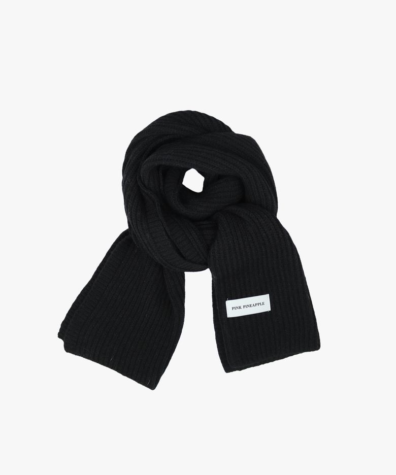 BASIC RIB MUFFLER_BLACK