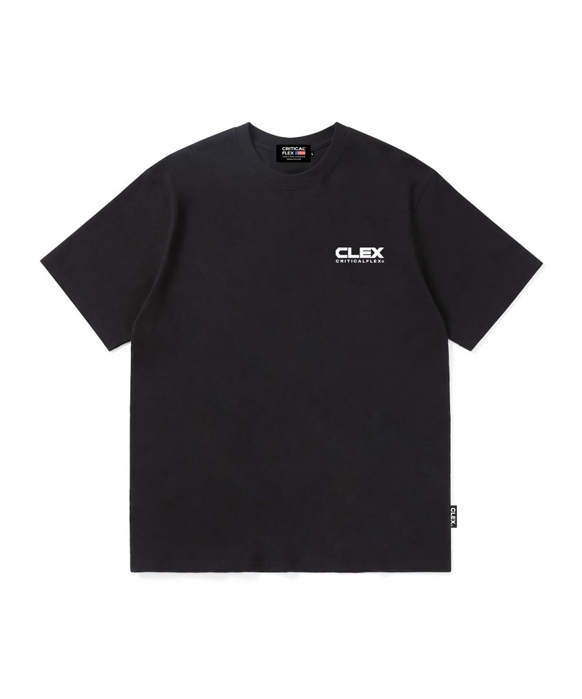 크리티컬플렉스(CRITICALFLEX) 클렉스 스몰로고 반팔티 블랙