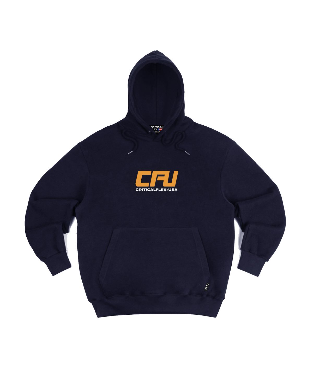 크리티컬플렉스(CRITICALFLEX) CFU 복싱 로고 후드티 네이비