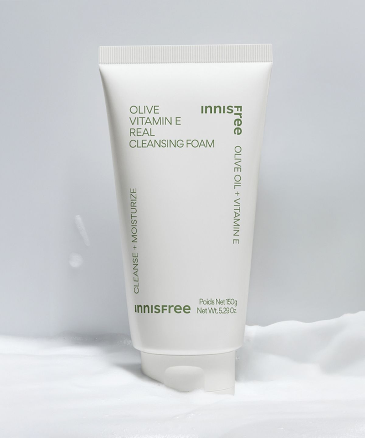 이니스프리(INNISFREE) 올리브 비타민 E 리얼 클렌징 폼 150g