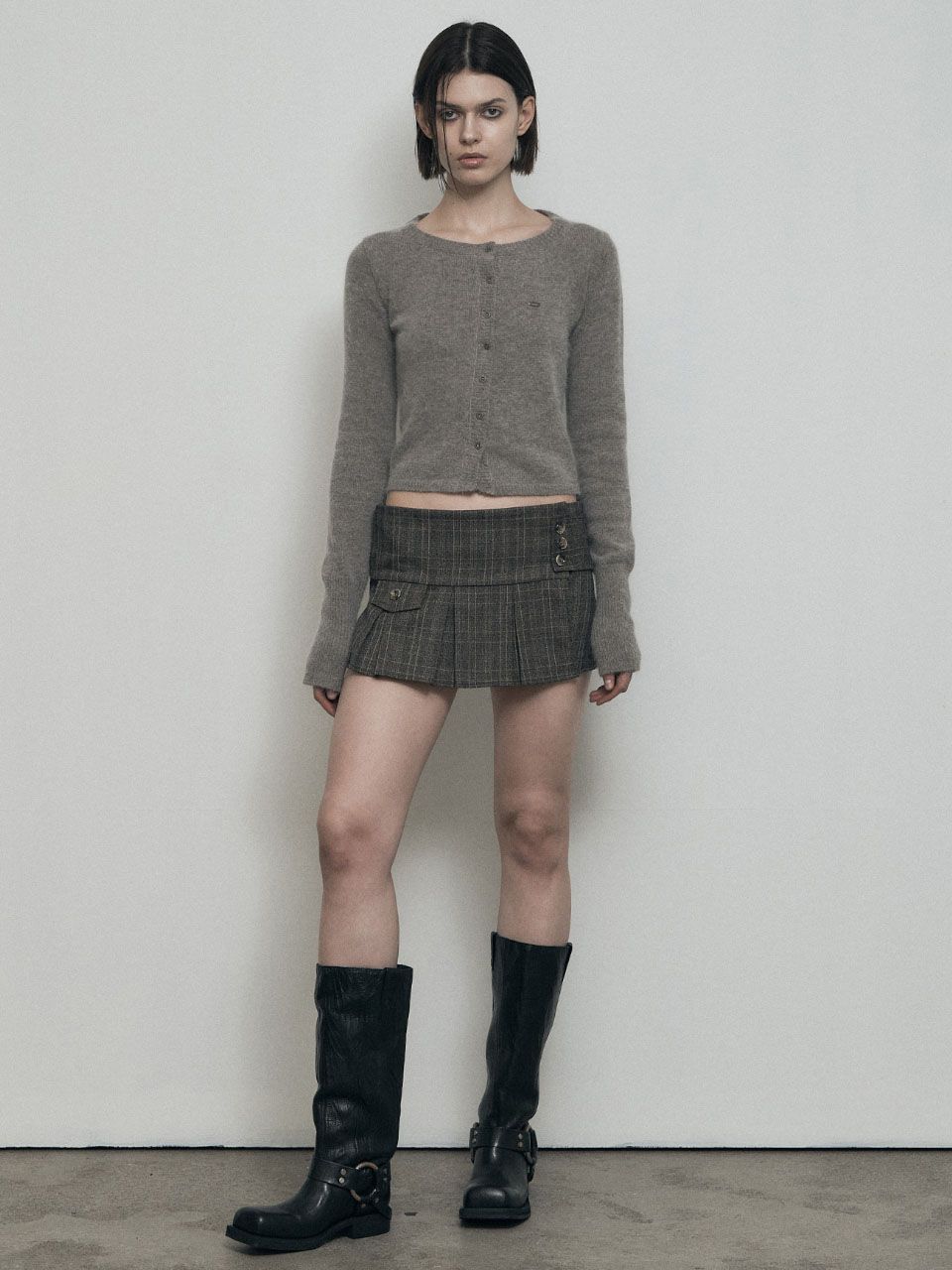 bohemian seoul PLEATED WRAP SKIRT Mサイズ bohemian seoul PLEATED WRAP SKIRT Mサイズ