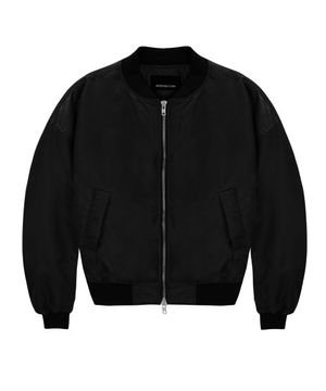 벌룬 슬리브 MA-1 점퍼 [블랙]