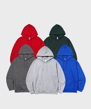 [후드] USA FIT 기모 오버핏 후드티