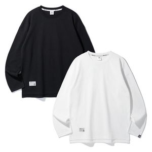 [2PACK] 더블코튼 무지 오버핏 긴팔티셔츠 AVT363 (9 COLOR)