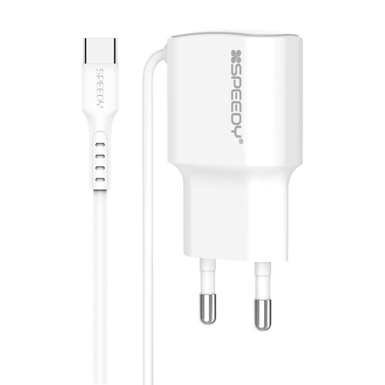 5V 1A 저속 USB 충전기 C타입 케이블 일체형 어댑터