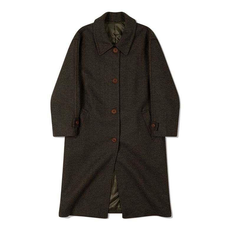 울 보카시 발마칸 코트 (KHAKI BROWN)