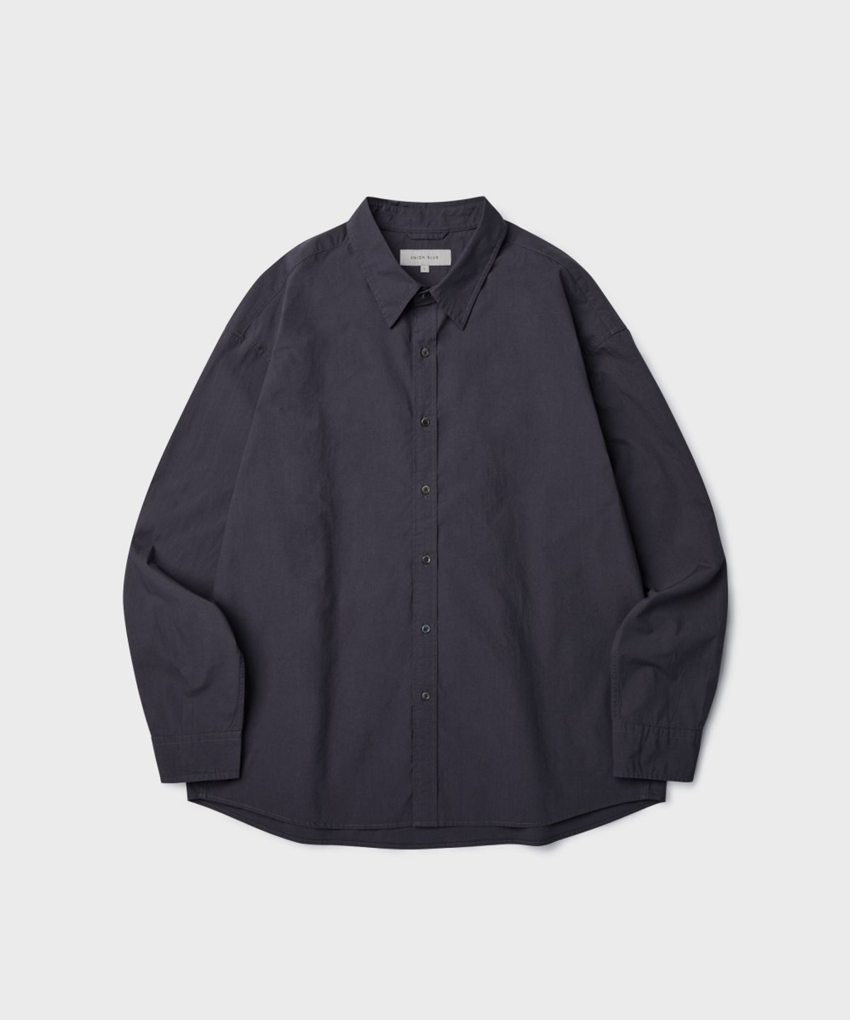 유니온블루(UNION BLUE) LAUNDRY SHIRT (PURPLE GRAY)