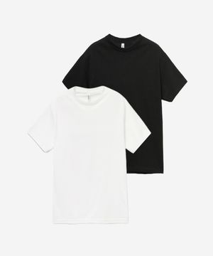 2PACK 1301 베이식 반팔 티셔츠 18수