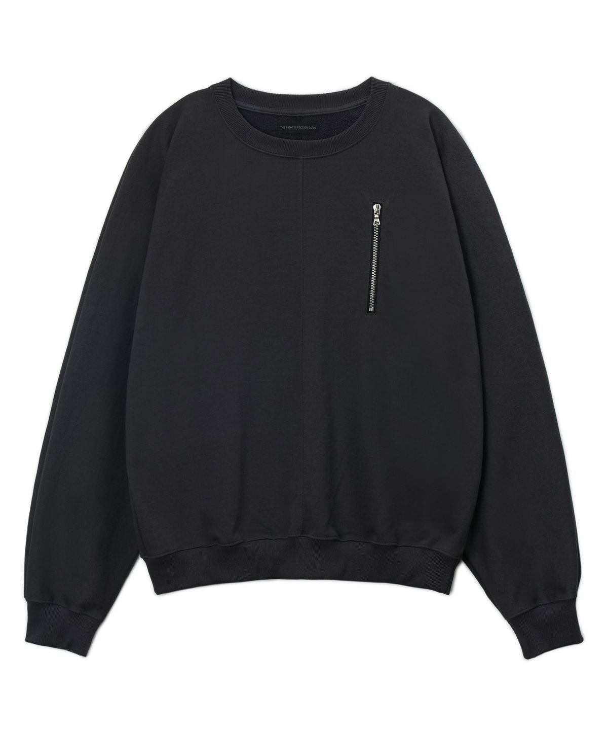 구보(GUVO) ZIP SWEAT SHIRTS / coal