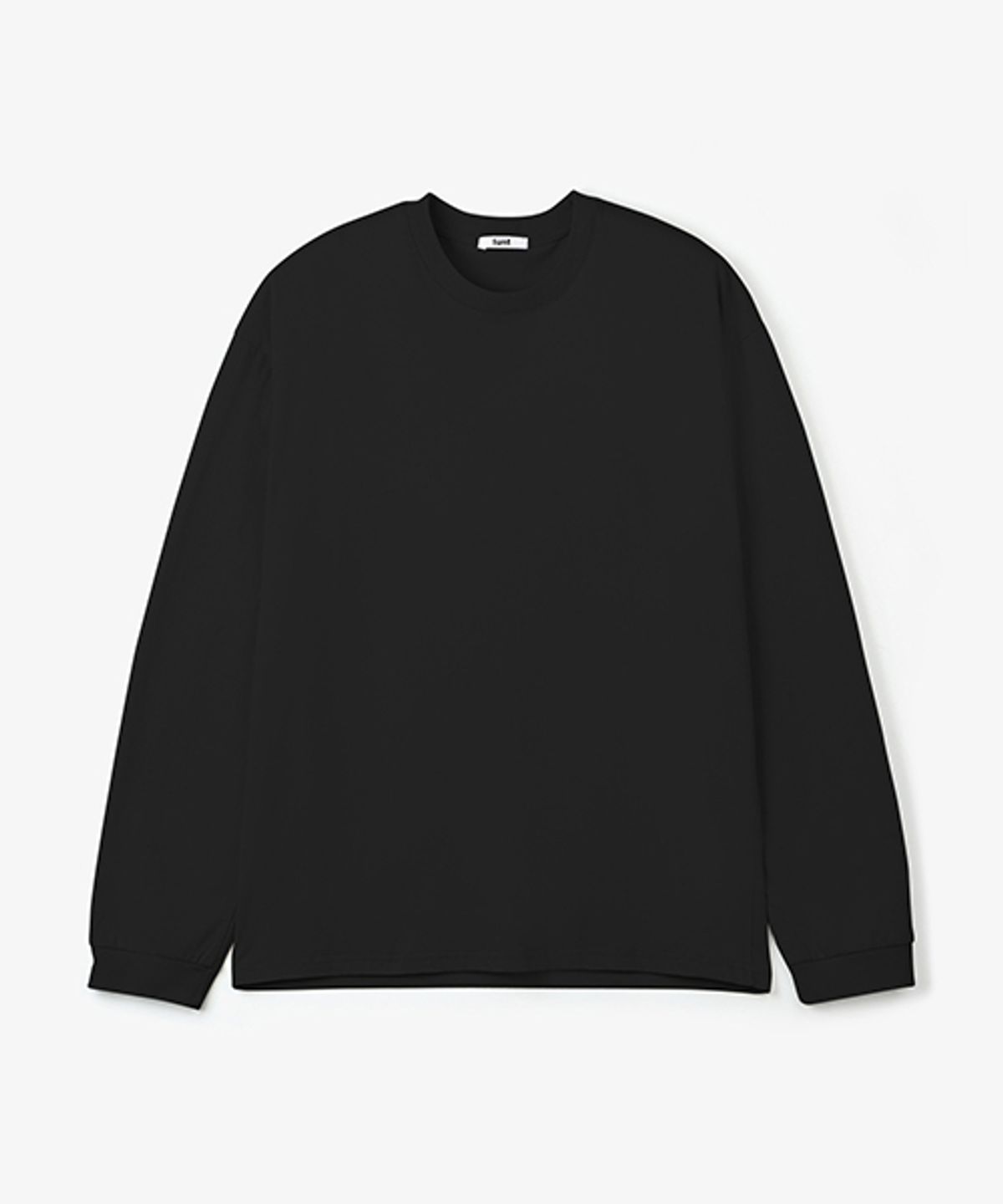 런트(LUNT) 실켓 코튼 롱슬리브 블랙