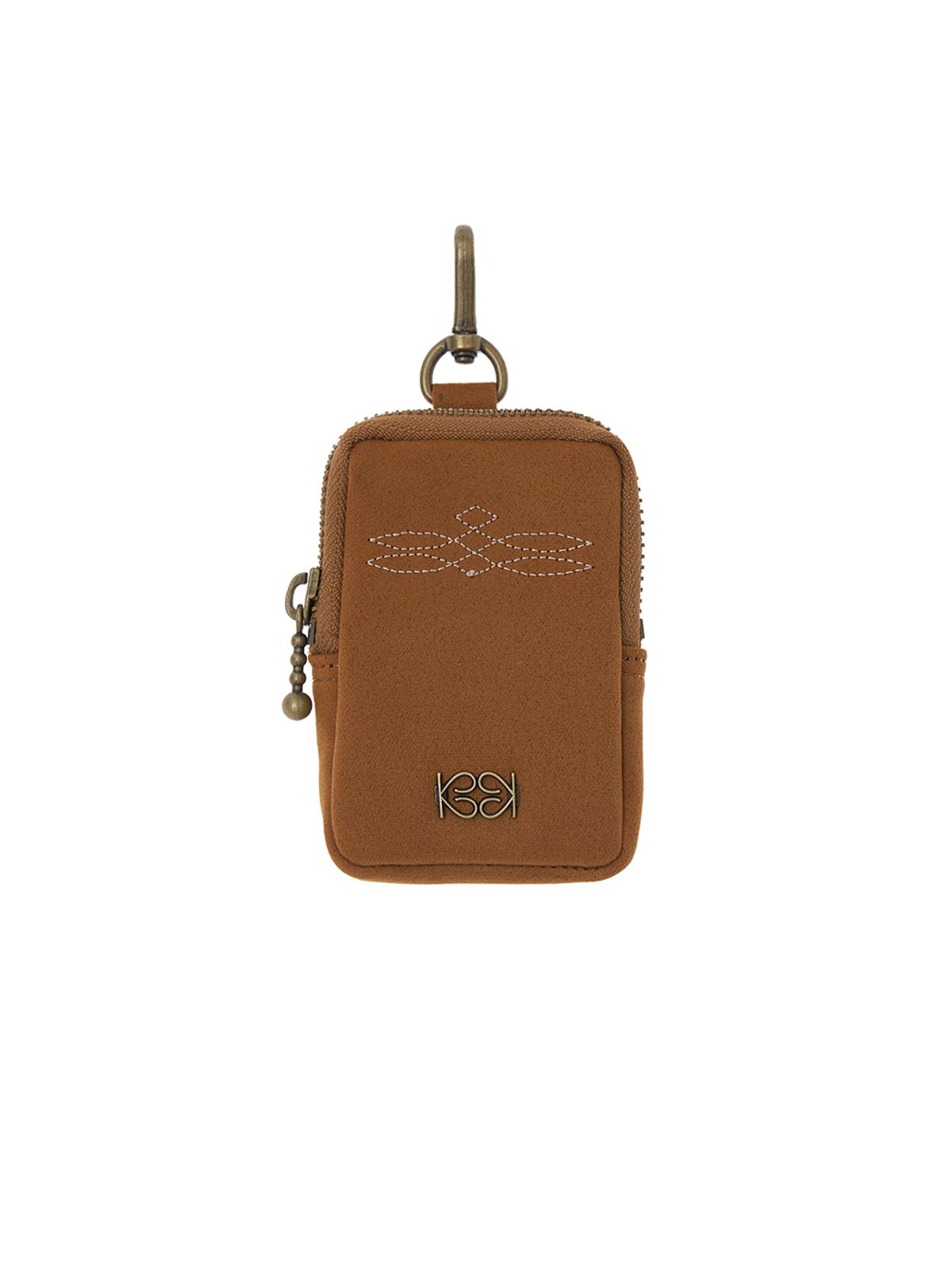 기준(KIJUN) Western Mini Pocket Brown