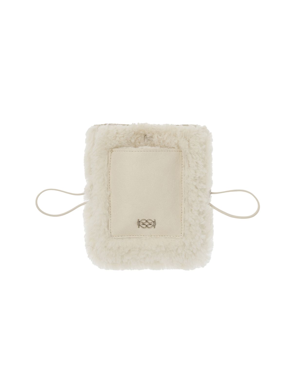 기준(KIJUN) Teddy Mini Bag Ivory