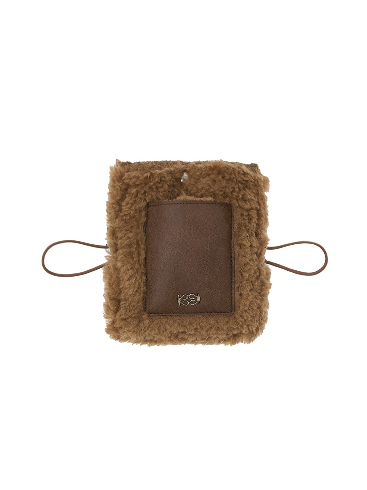 기준(KIJUN) Teddy Mini Bag Brown