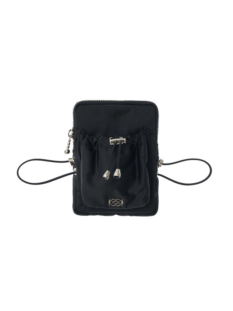 Drawstring Mini Bag Black