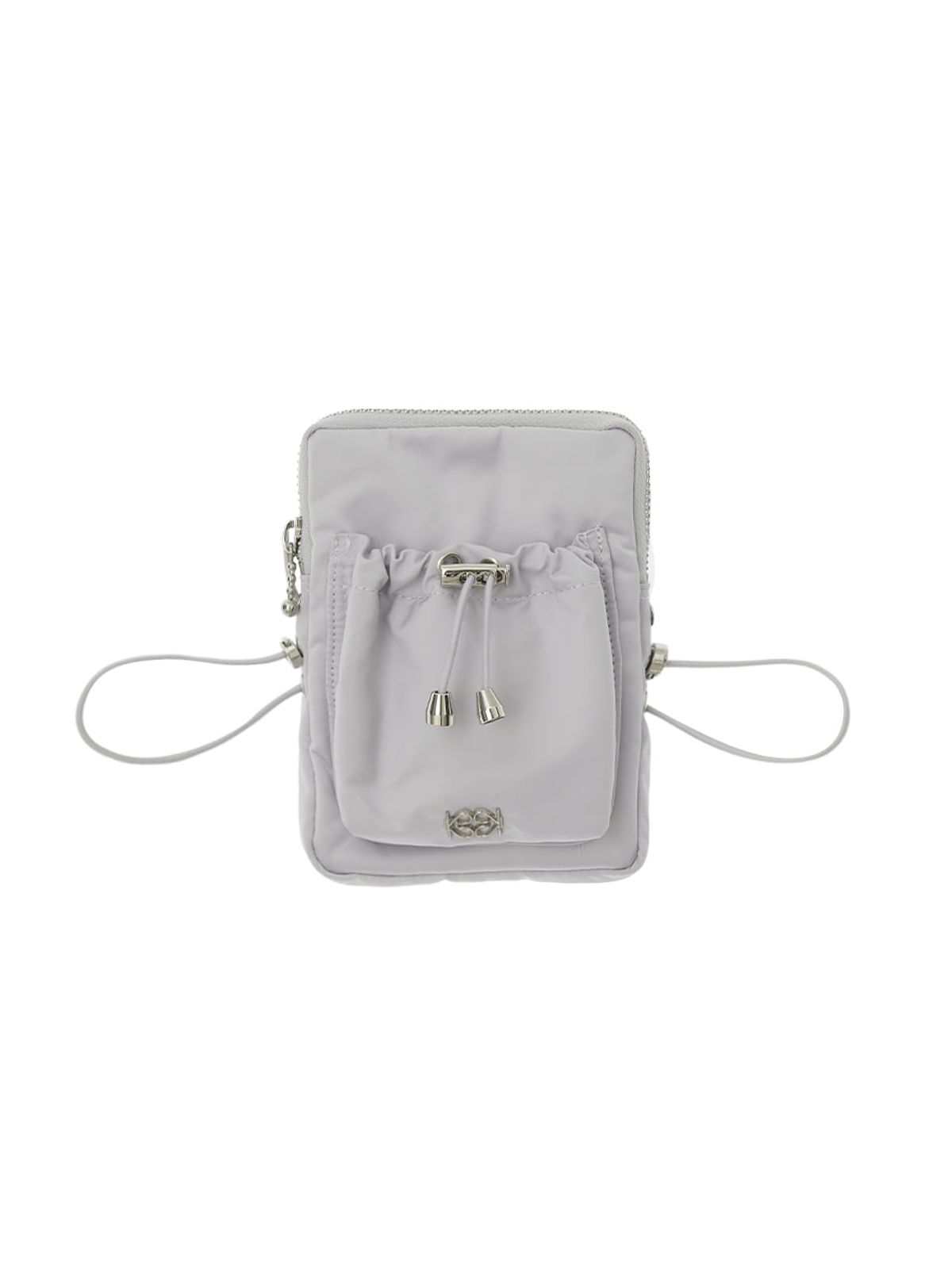 기준(KIJUN) Drawstring Mini Bag Silver