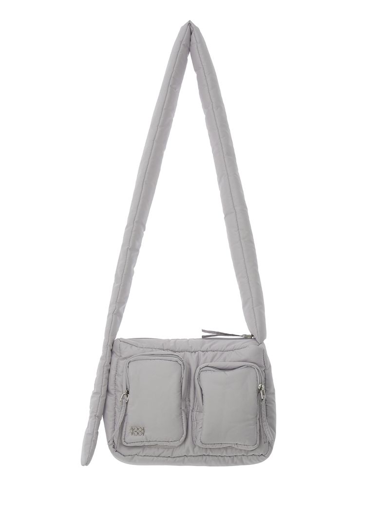 Pillow Cross Bag Silver