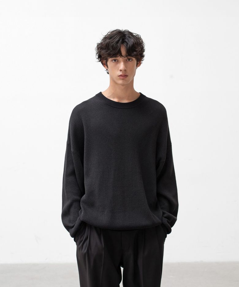 Ordinary Knit-Pullover (Black)