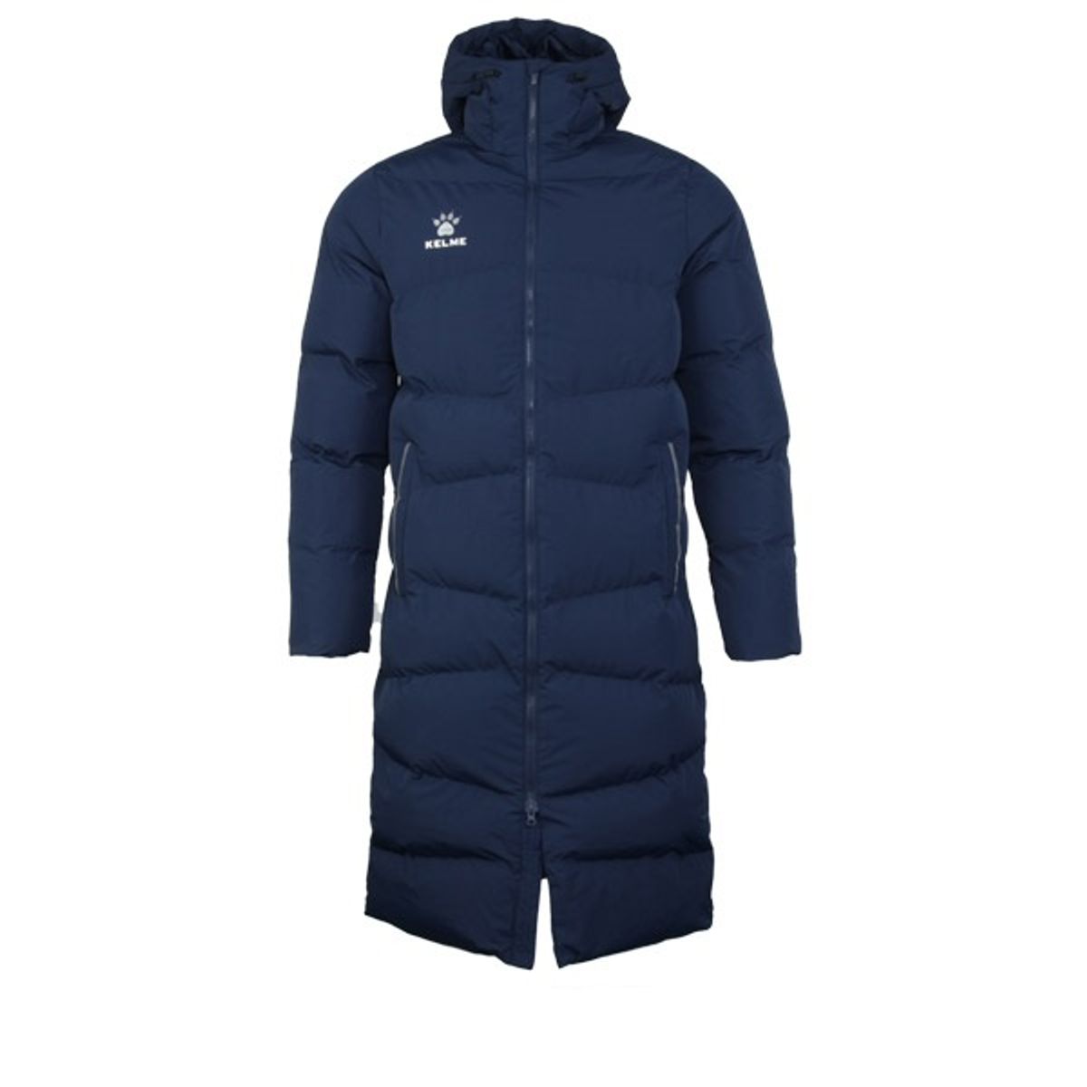 켈미(KELME) 8061mf1002 롱 패딩 자켓 Dark Blue/Silver