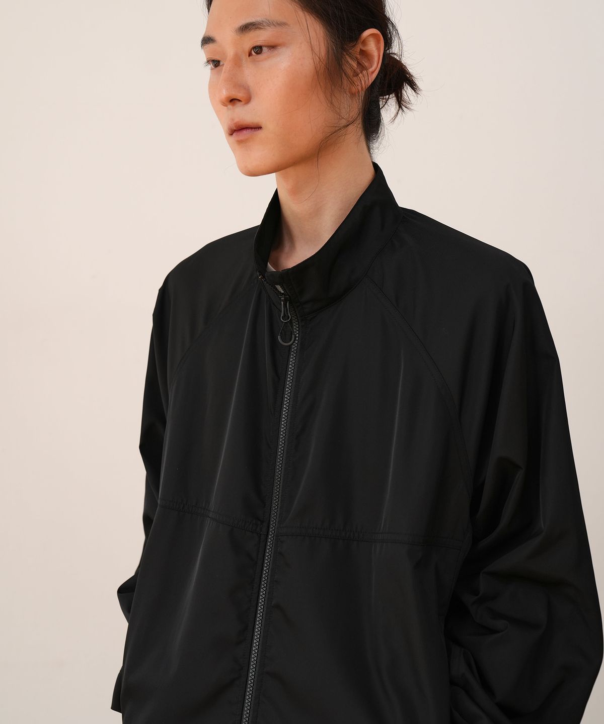 구보(GUVO) BOXER NYLON WINDBREAKER / blk