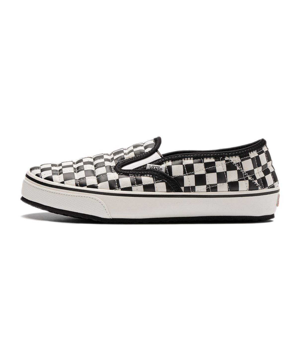반스(VANS) 슬립-ER 2 - (체커보드) 블랙:클래식 화이트 / VN0A4UWOIB81