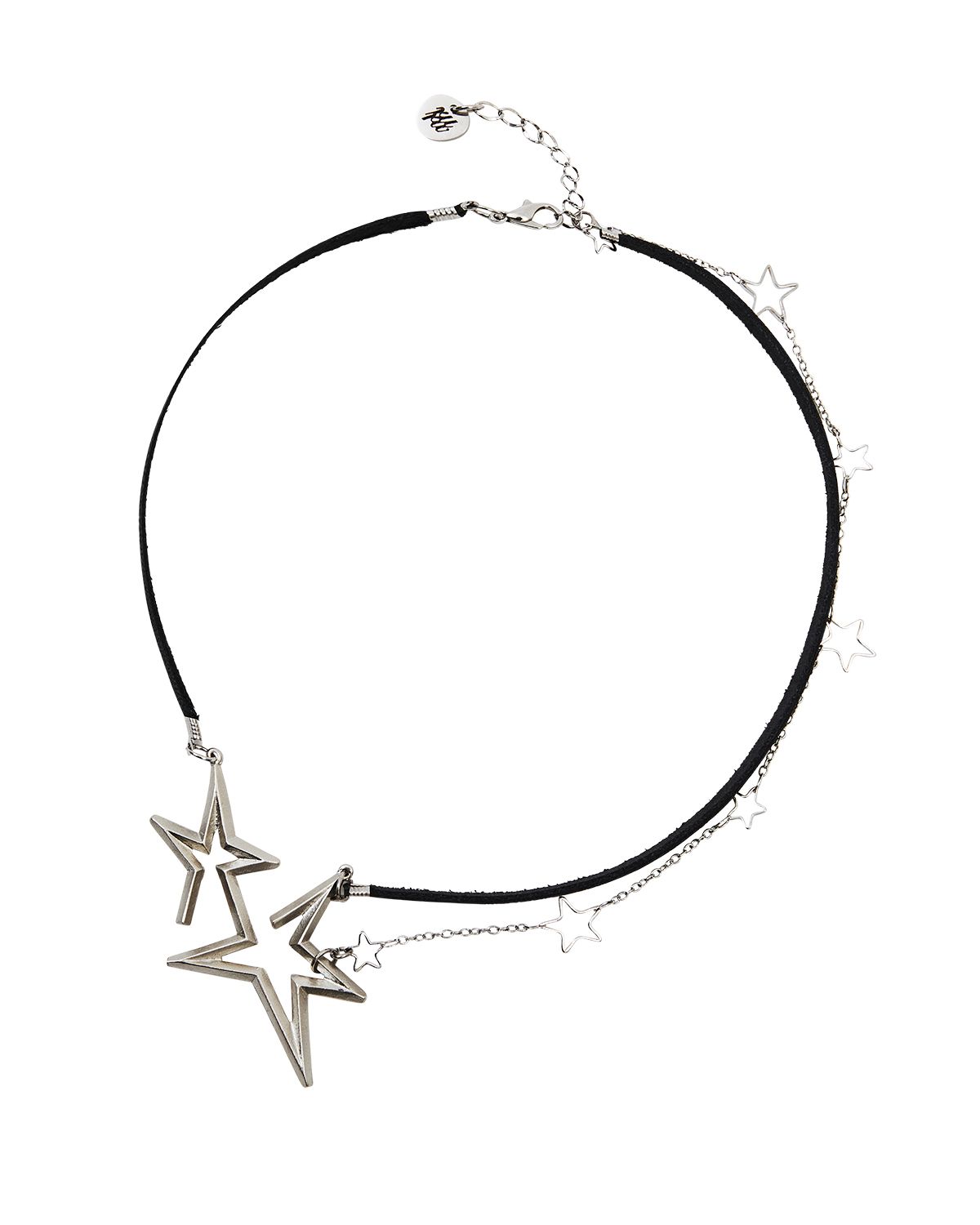 루루(RURU) DOUBLE STAR NECKLACE BLACK
