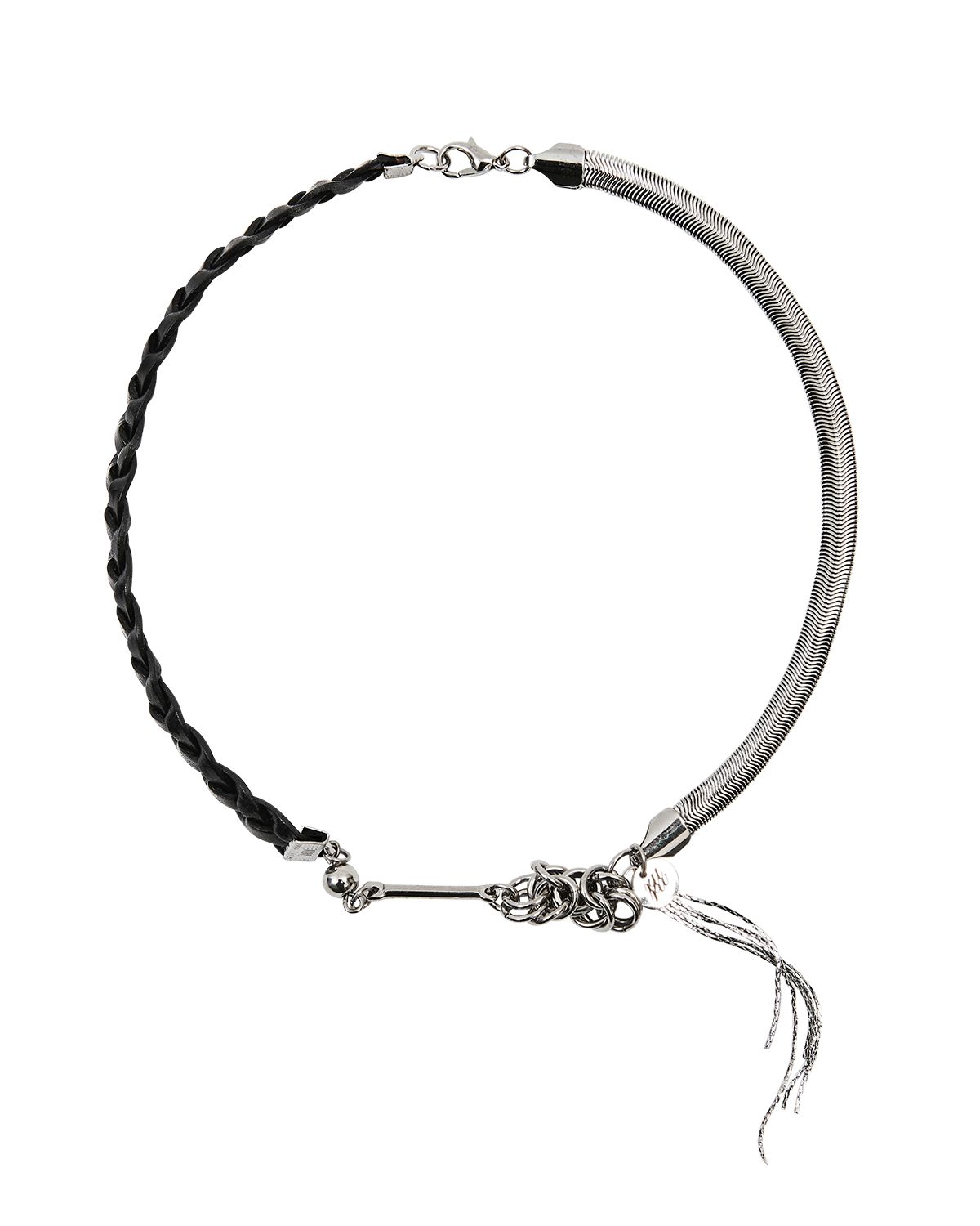 루루(RURU) MIX TAIL NECKLACE BLACK