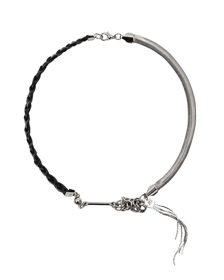 MIX TAIL NECKLACE BLACK