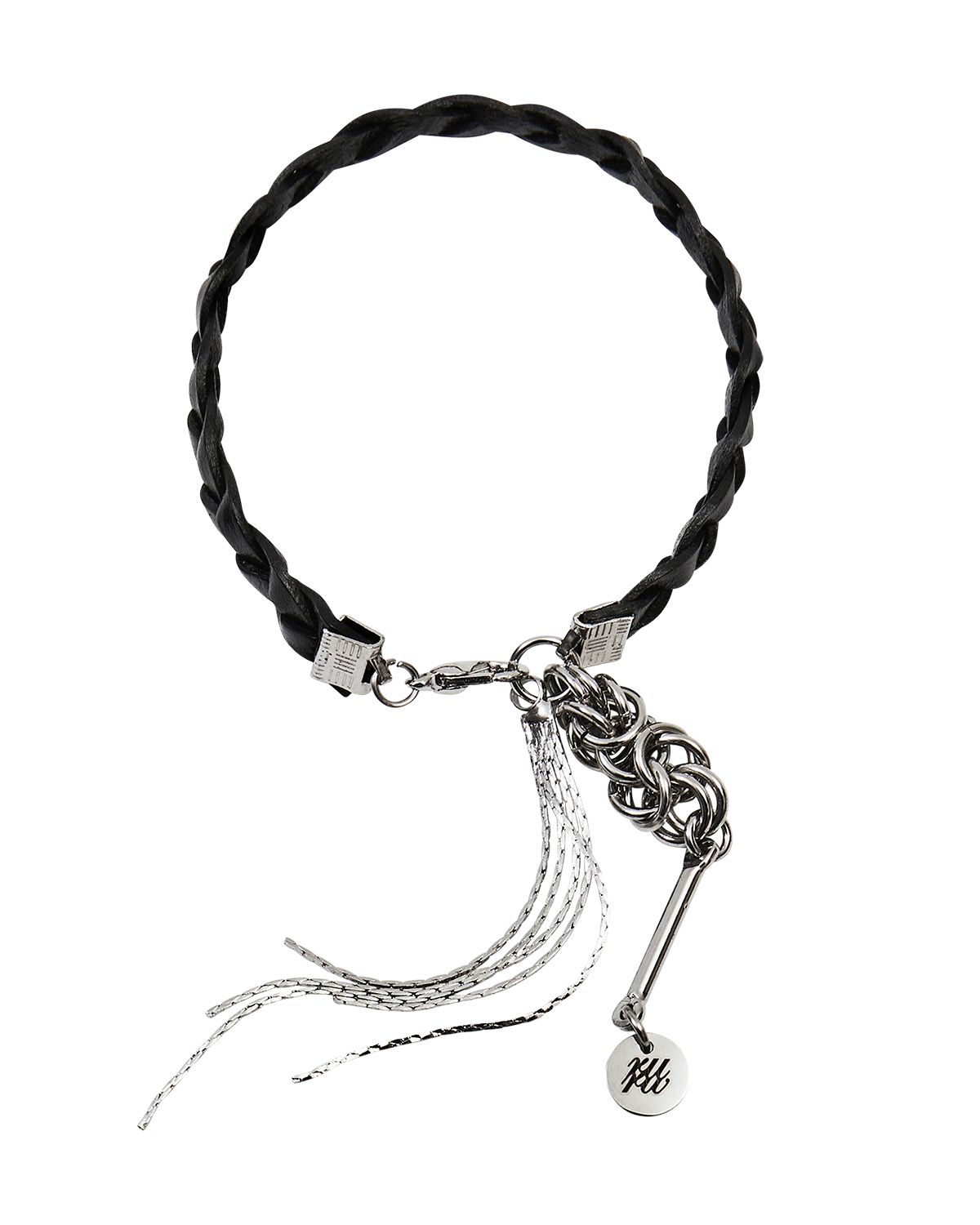 루루(RURU) MIX TAIL BRACELET BLACK
