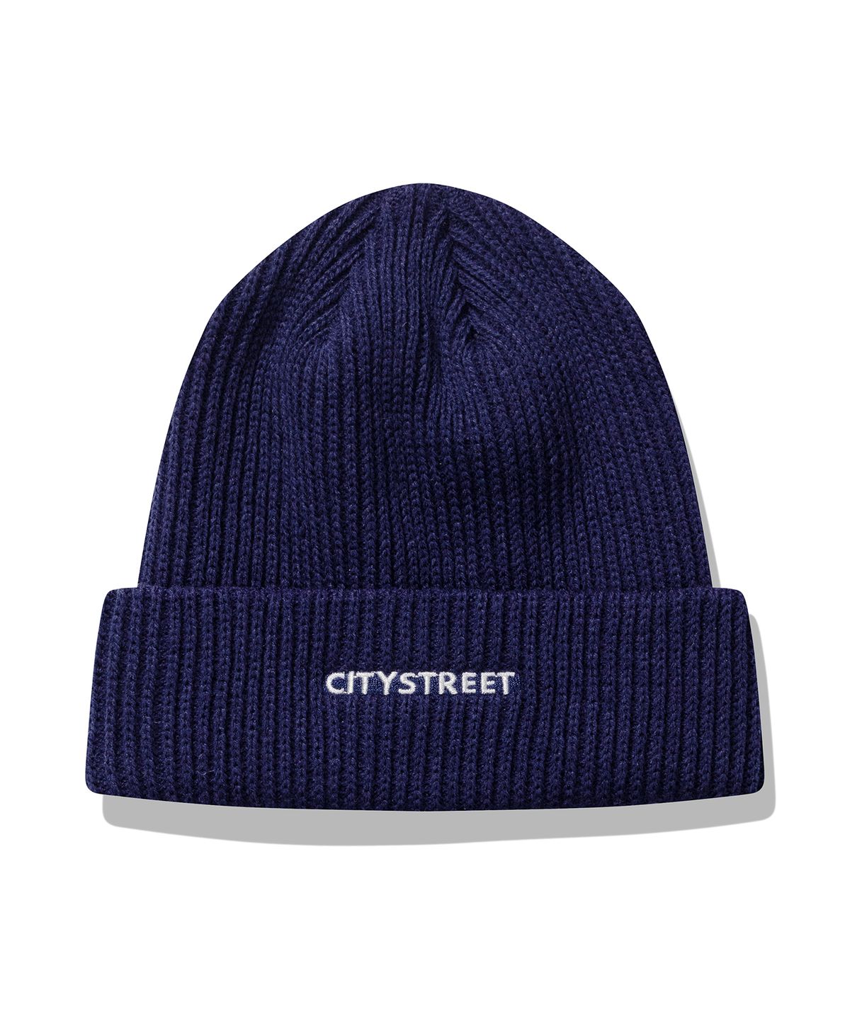 시티스트리트(CITY STREET) CITYSTREET LOGO BEANIE - NAVY