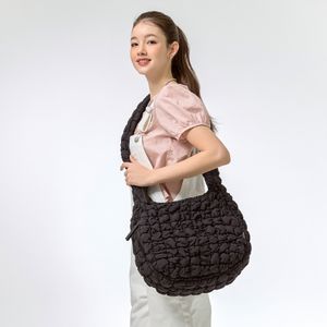 에이든 퀼팅 라지 크로스백