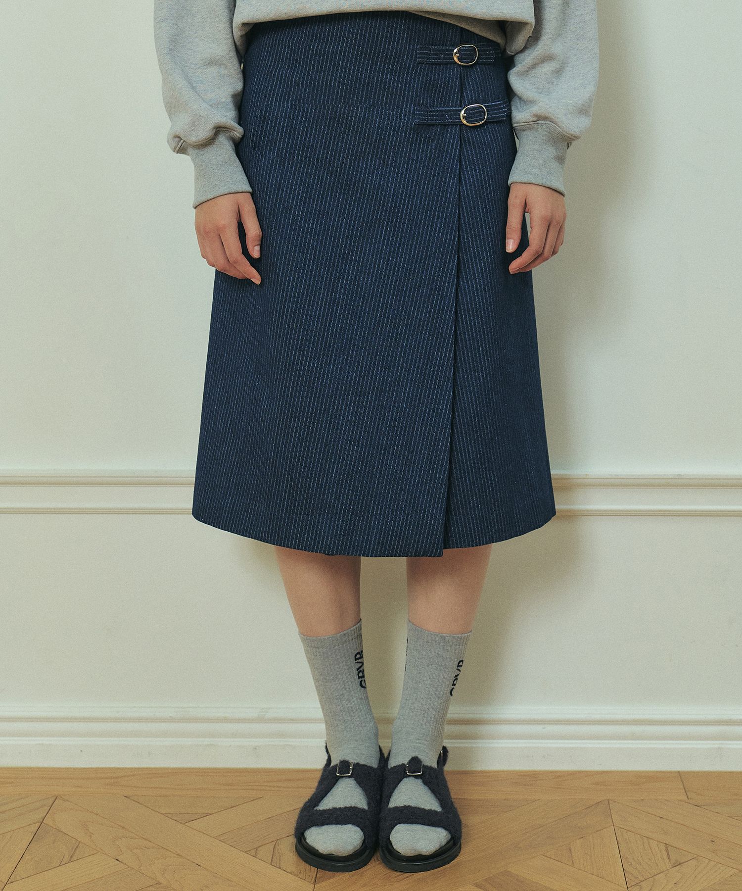 ★2023WT新作★GROVE★VERON SKIRT MUSINSA | GROVE VERON SKIRT [2COLOR]