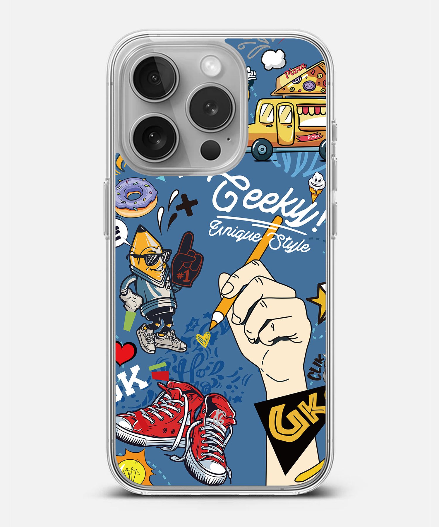 MUSINSA GEEKY [MagSafe/Transparent] Purity 12 iPhone/Galaxy Case