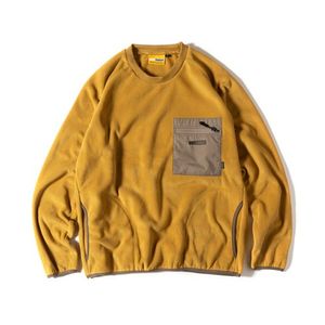 폴라텍 플리스 크루 머스타드