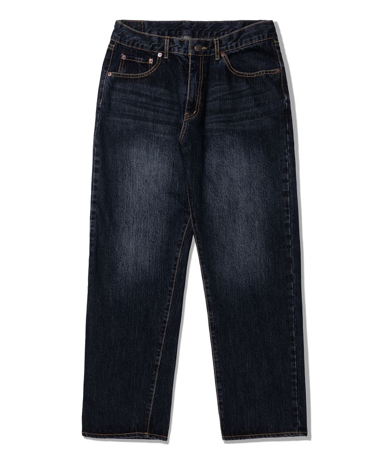 WASHED TWIST  DENIM - DEEP INDIGO