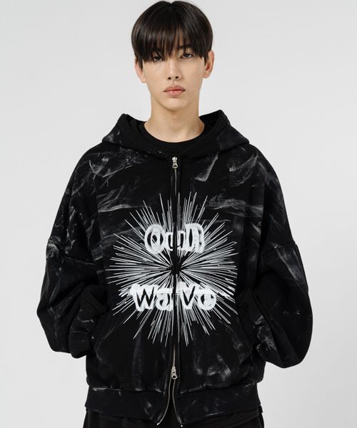 001 ファッション Ourpas 074 Dirty Zip Hoodie