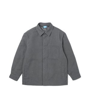 남성 패딩 원 포켓 셔켓[DK-GREY](UZBUJ85_36)