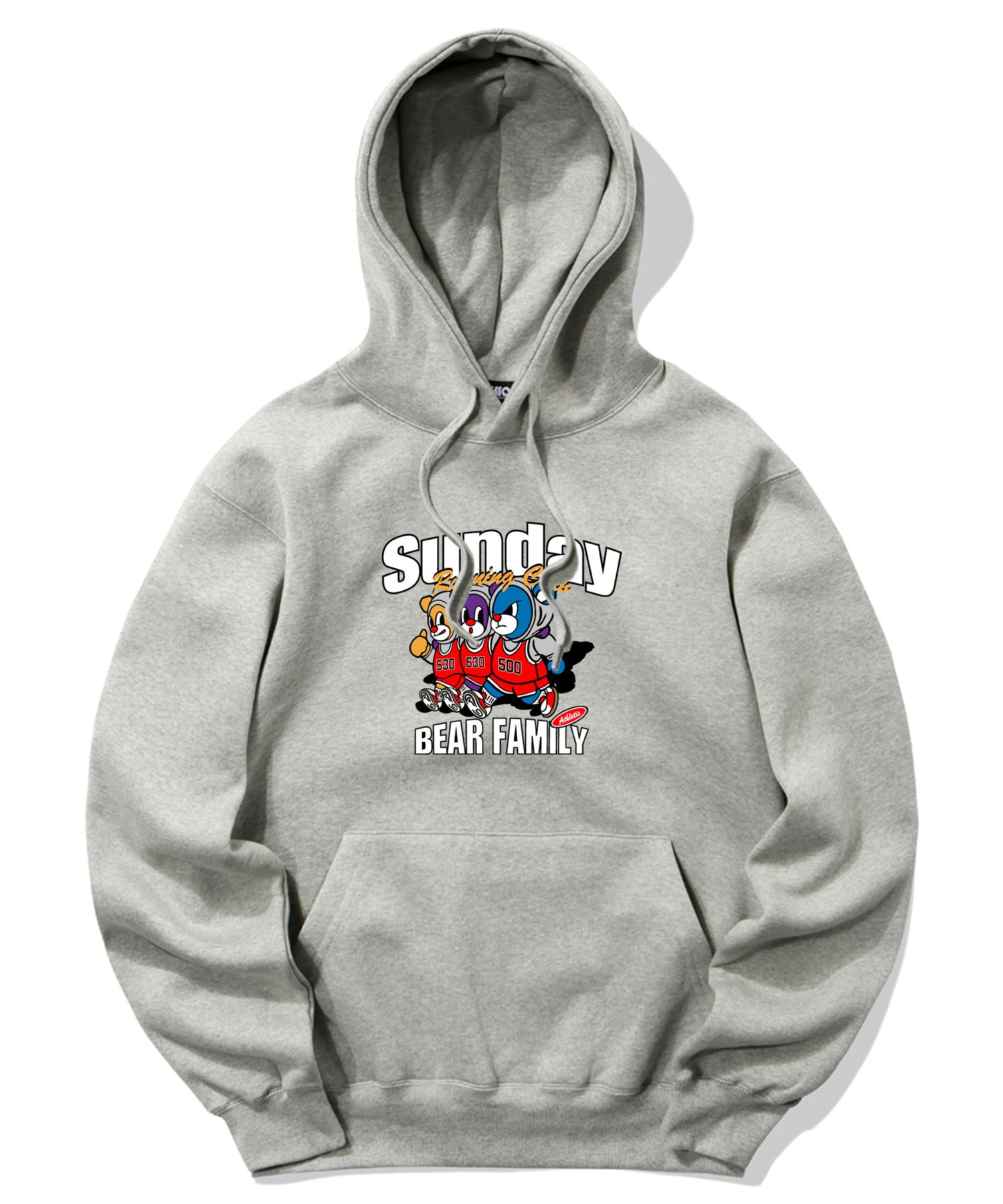 TRIPSHION SUNDAY RUNNING BEARS GRAPHIC フーディー 9colors MUSINSA | TRIPSHION SUNDAY RUNNING BEARS GRAPHIC HOODIE - GRAY