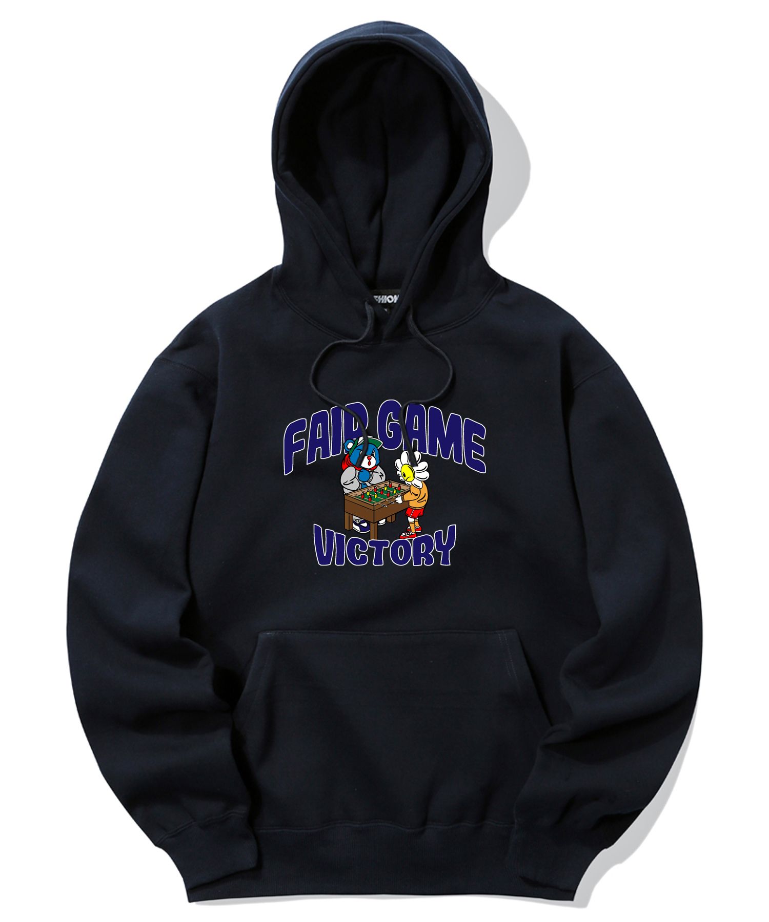 TRIPSHION FAIR GAME FRIENDS GRAPHICフーディー 9colors MUSINSA | TRIPSHION FAIR GAME FRIENDS GRAPHIC HOODIE - Navy