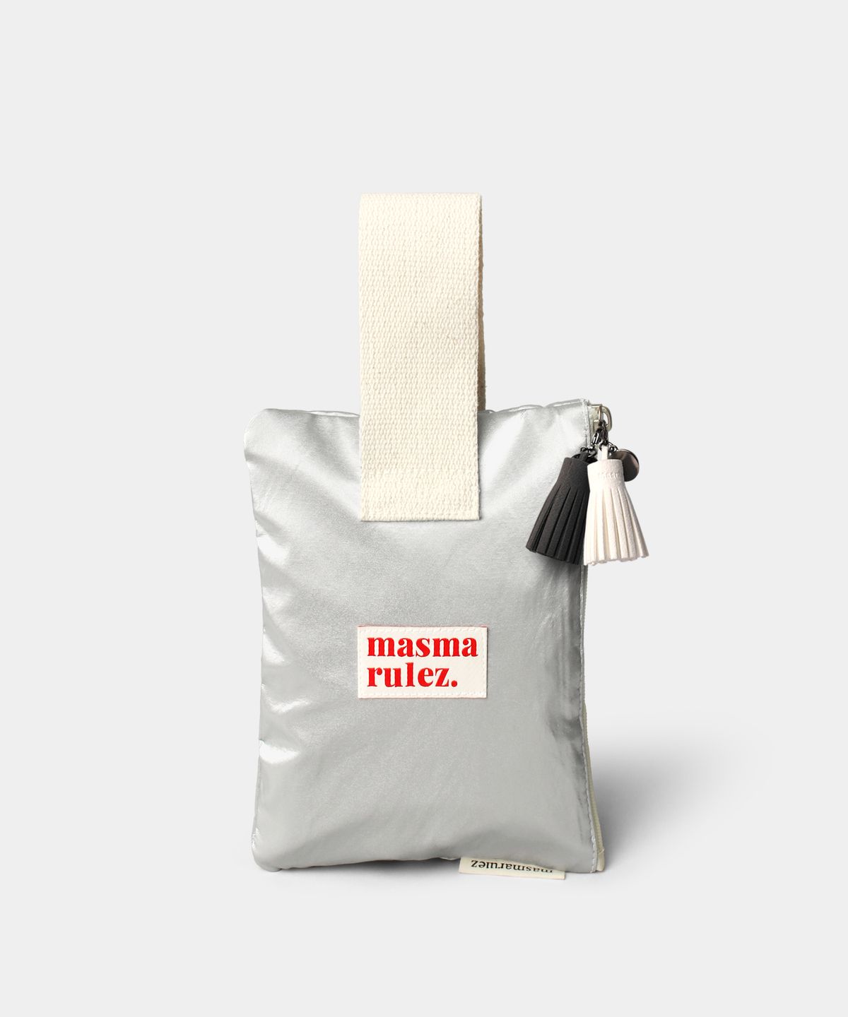 마스마룰즈(MASMARULEZ) Strap pouch _ Glittery 실버