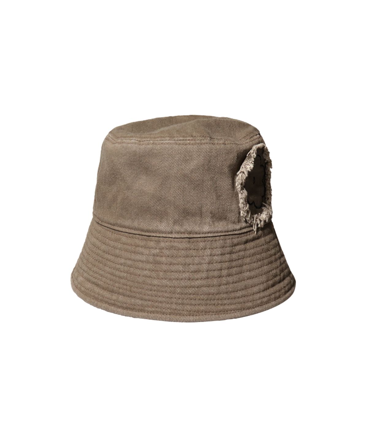 엘케블룸(ELKE BLOEM) FLOWER PATCH COTTON KHAKI BUCKET HAT