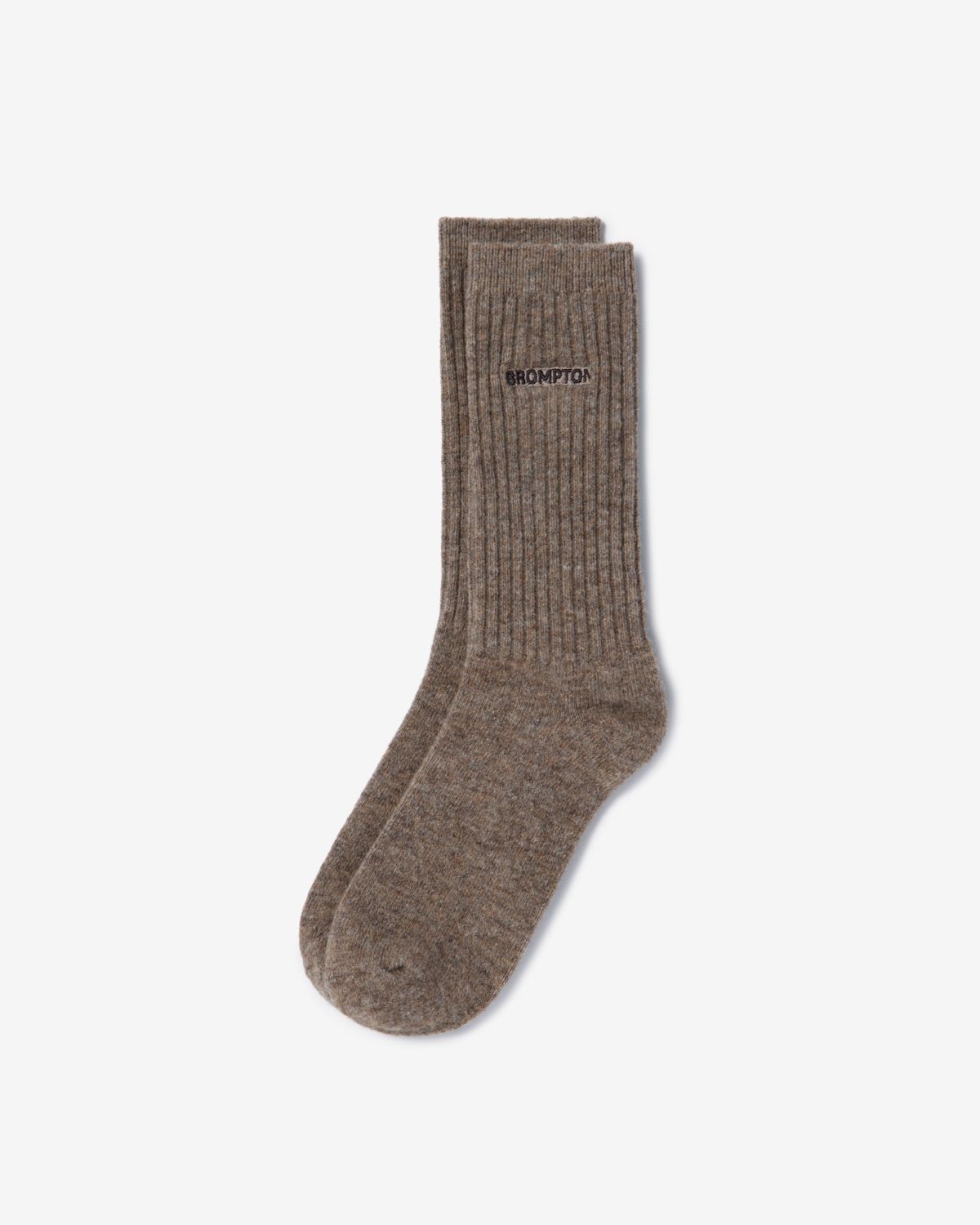 브롬톤 런던(BROMPTON LONDON) BROMPTON WOOL SOCKS - L/BROWN (P234ASO201)