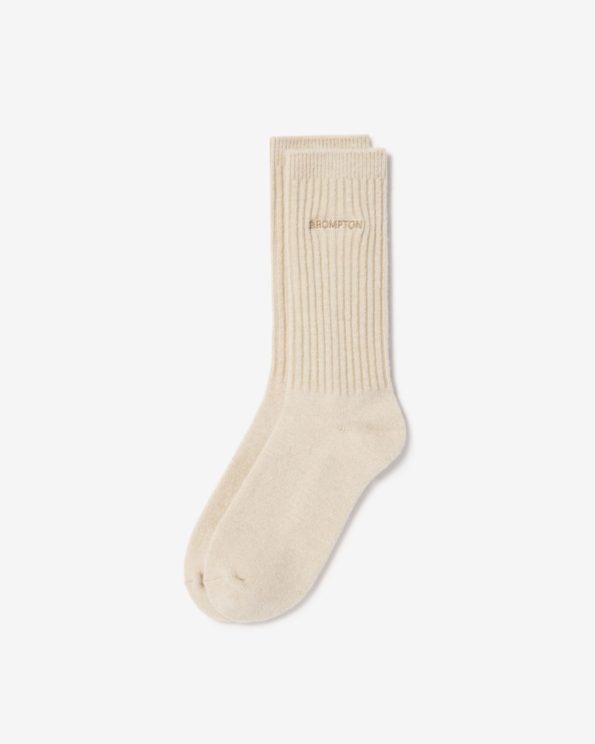 브롬톤 런던(BROMPTON LONDON) BROMPTON WOOL SOCKS - L/BEIGE (P234ASO201)