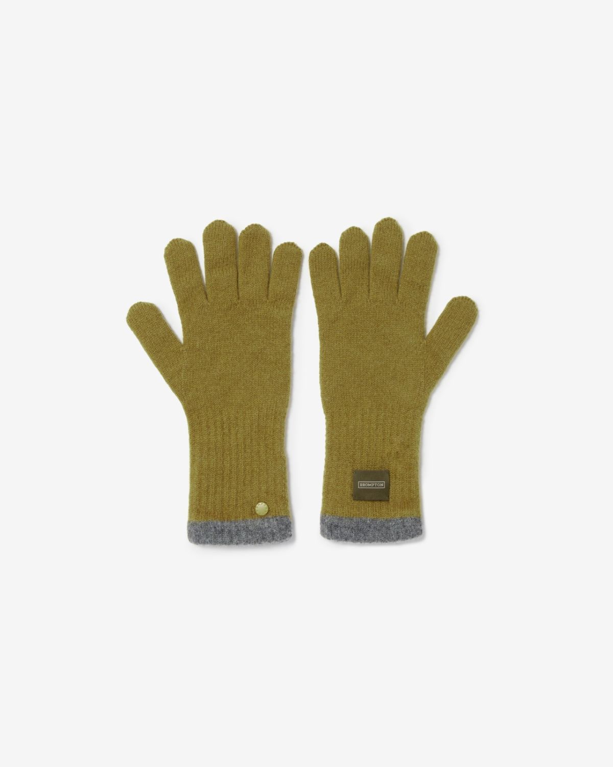 브롬톤 런던(BROMPTON LONDON) BROMPTON KNIT GLOVES - MUSTARD (P234AGL210)