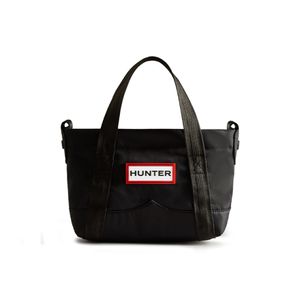 [UNISEX] 나일론 탑클립 미니 토트백 - 블랙 UBS1203KBMBLK