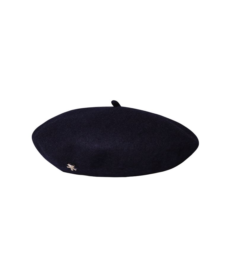 ADORABLE WOOL NAVY BERET